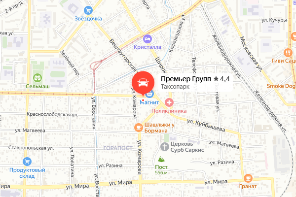 Офис на карте